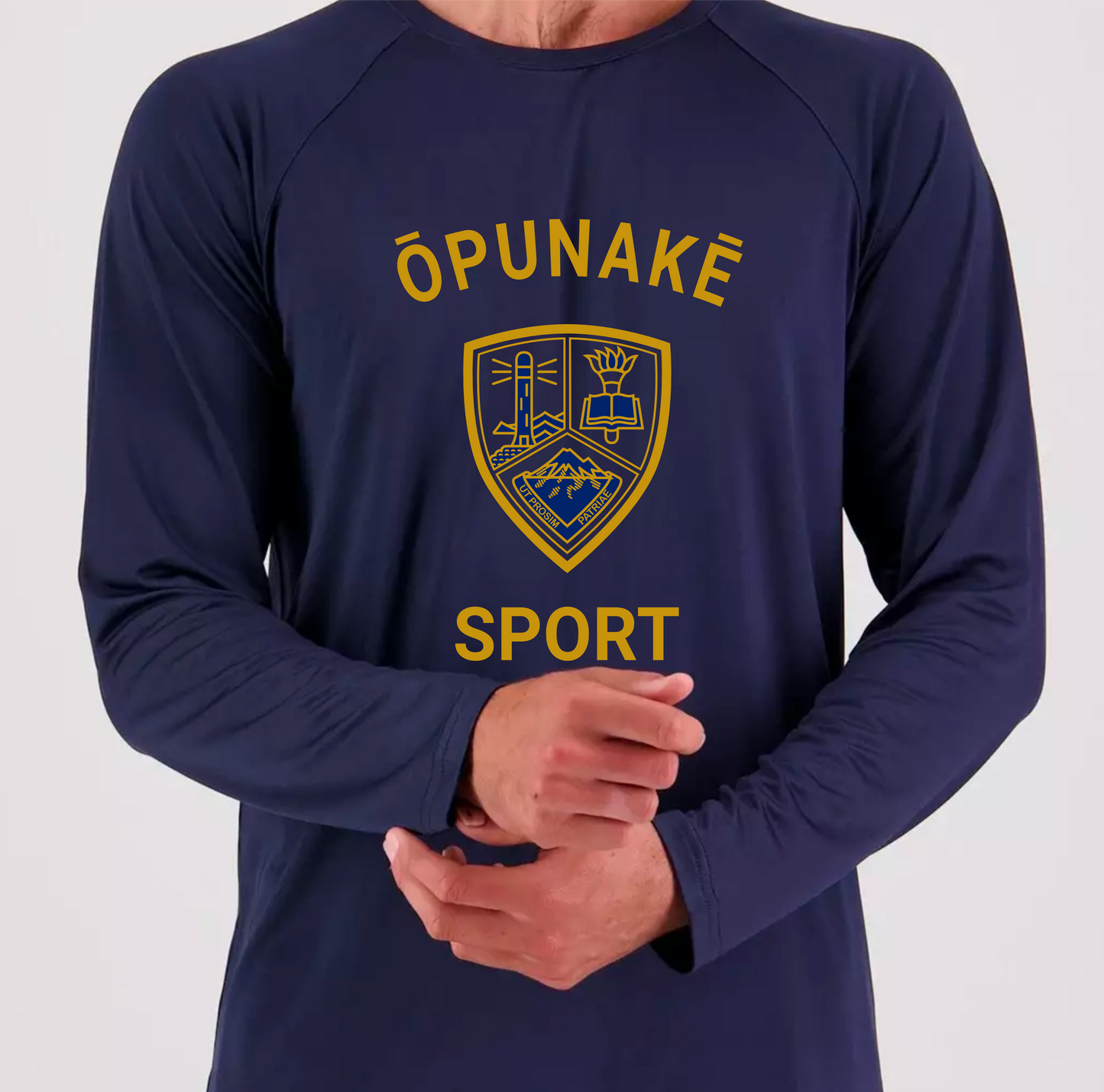 OHS Navy Warm-up Top